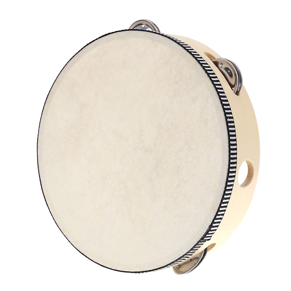 8inch Musical Tambourine Tamborine Drum Round Percussion