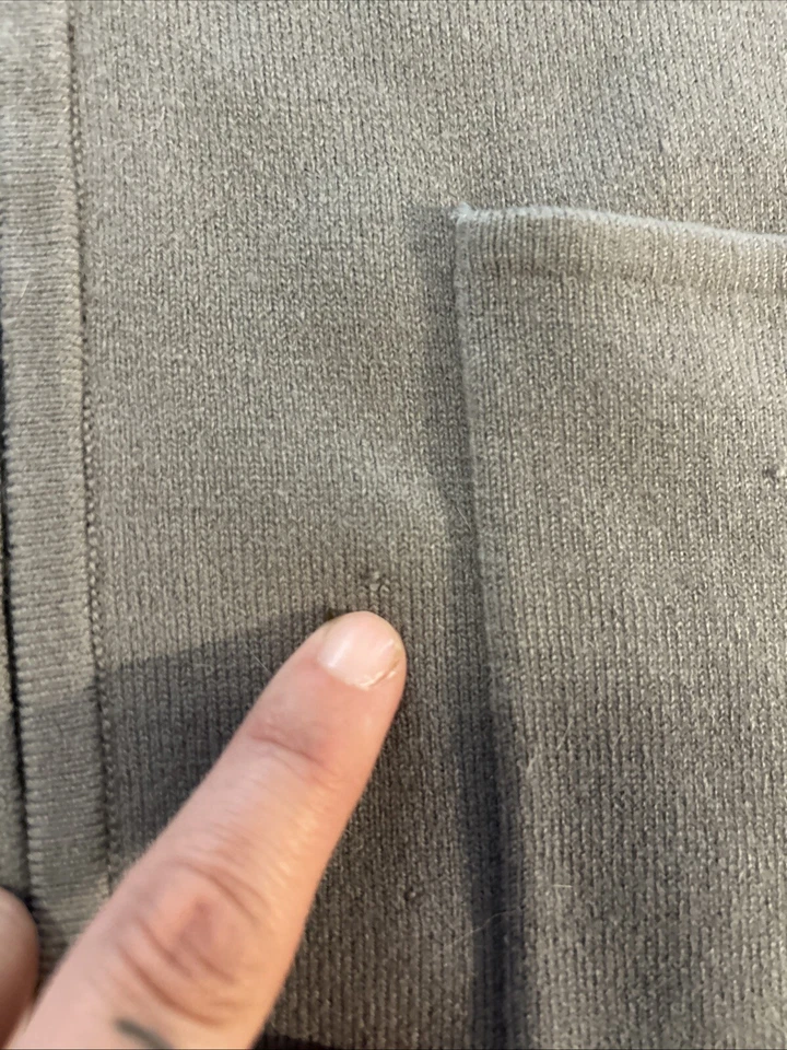 Chaqueta Suéter Horny Toad Mujer Manga Larga Gris Talla S Foto 4 de 4