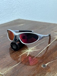 レア】Oakley Eye Jacket90's 初期モデルシルバー