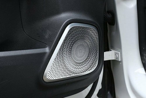 For Mercedes Benz A B GLB Class W177 W247 X247 2019-20 4*Alloy Door Speaker Trim - Picture 9 of 11