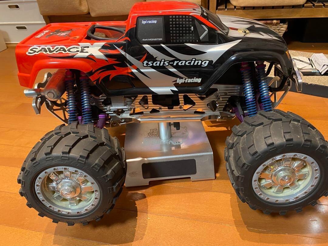 Hpi Savage X Radio Controlled Custom Total Over 200,000 Yen Parts