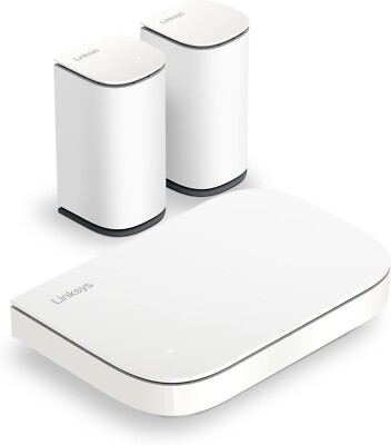 Linksys Multi-gig Micro Mesh WiFi 6 System Connect 100+Devices | Up to 5,000 Sq