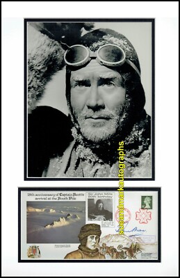 John Mills Scott Of The Antarctic FDC Autogramm signed UACC RD 96