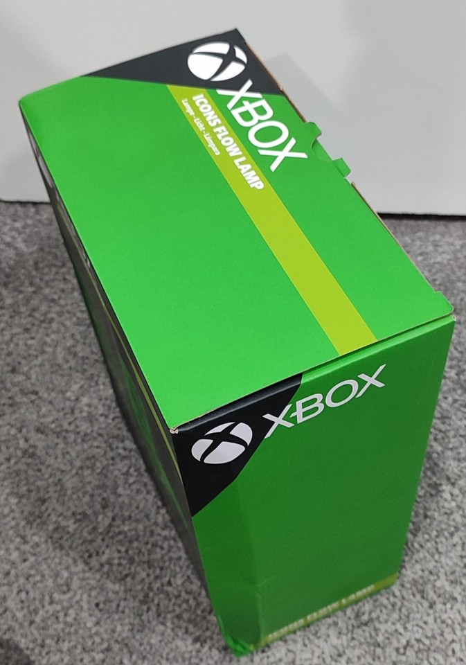 Xbox Lava Lamp Icons Flow Lamp Paladone Game Room Official Licensed