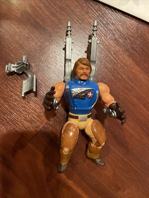 Vintage Masters of the Universe MOTU Rio Blast Complete Great Paint Broken Tab