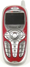 Kyocera K494 / K494LC - Red and Gray ( Qwest Communications ) Very Rare Phone