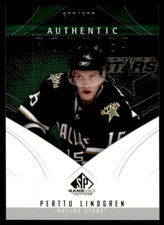 2009-10 SP Game Used Perttu Lindgren Rookie /699 Dallas Stars #125