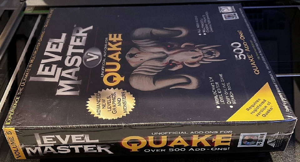 Level Master V Unofficial Add-Ons for Quake Pc New Big Box 500 Quake Add Ons - Image 4 of 4