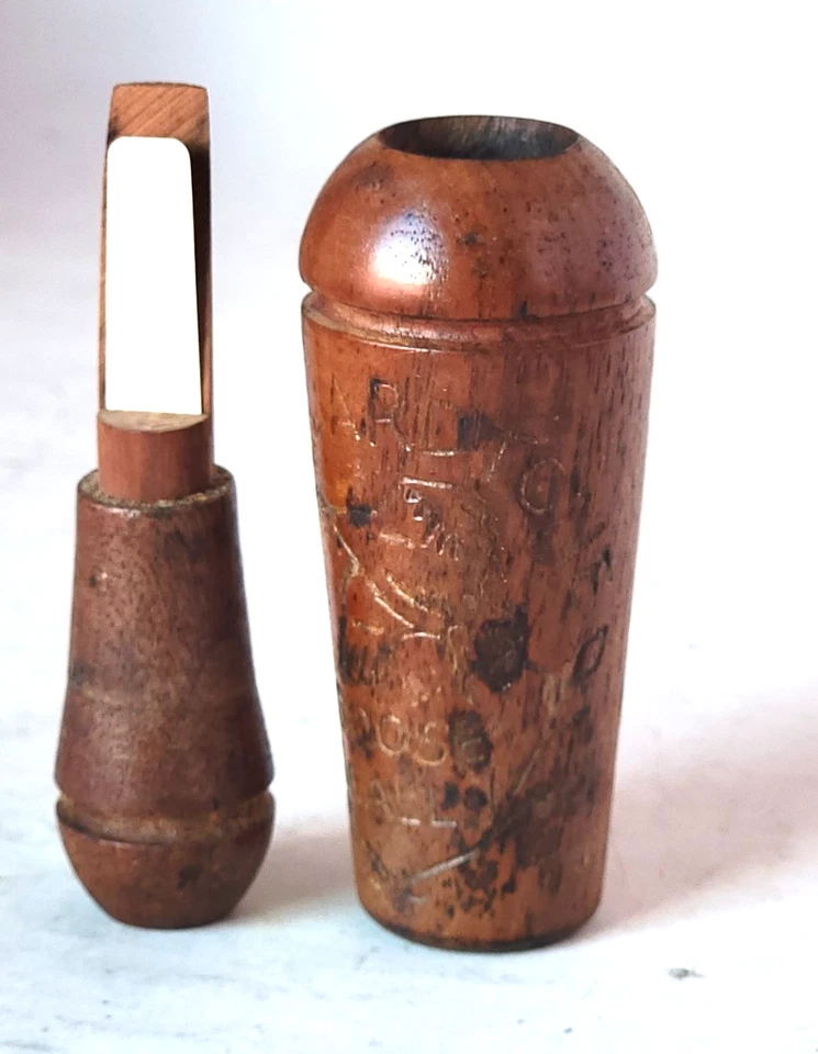 Vintage Wood Mallardtone Goose Call Predator Call Hunting "Preowned Condition". - Image 3 of 4