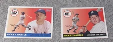 2007 Topps Mickey Mantle Home Run History Pick 202 - 401 Yankees Baseball Cards