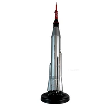 Mercury Atlas Rocket Spacecraft Metal Model 18" NASA Space Exploration Mission