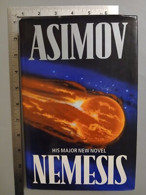 Nemesis Isaac Asimov 1989 Hardback Doubleday 1st UK Edition Unclipped DJ