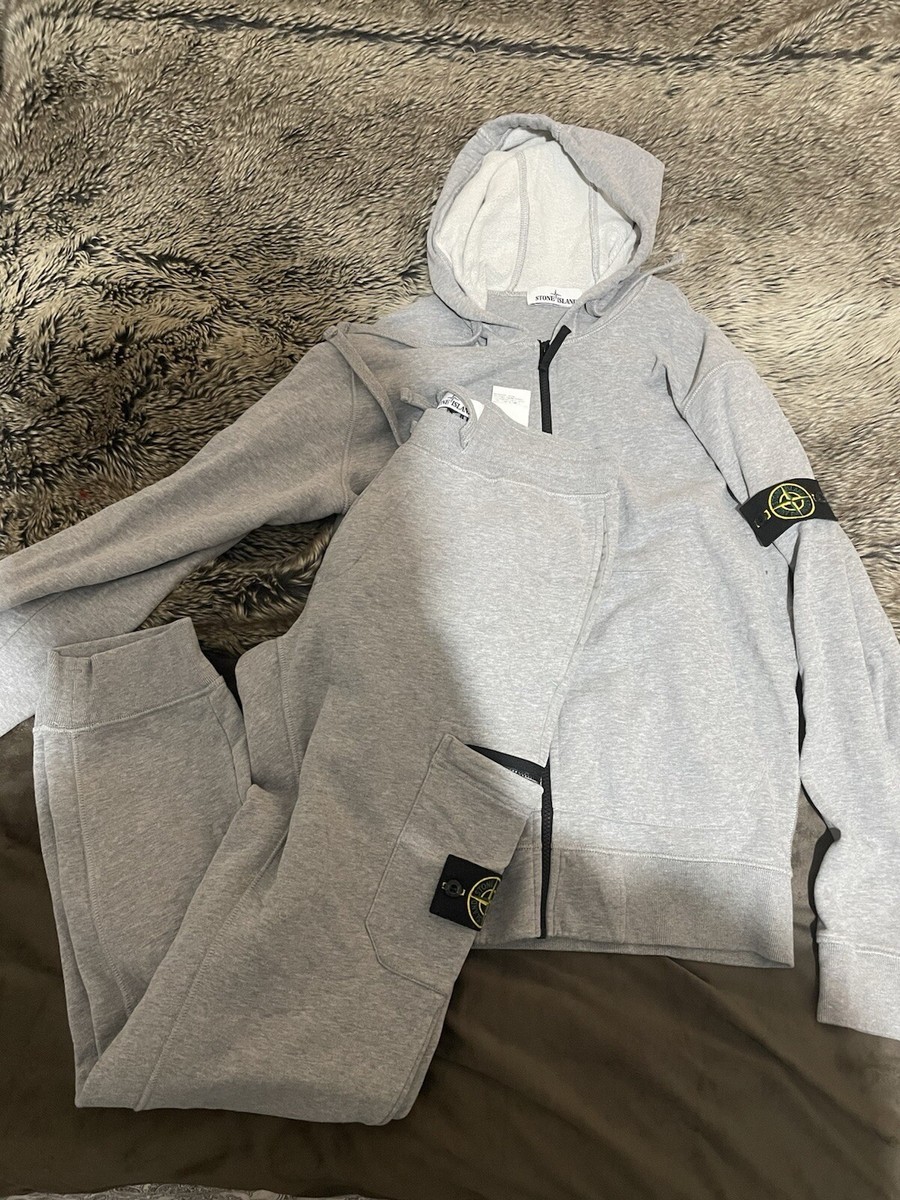 Grey Stone Island Tracksuit Mens Stone Island Age 14 Tracksuit