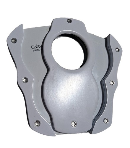 Colibri Cigar Cutter Double Guillotine - Stainless Steel Blades White - Picture 4 of 7