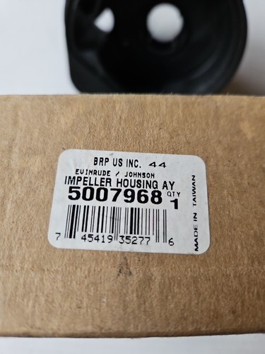 Evinrude Johnson Boat Impeller Housing Assembly 5007968 | BRP OMC EVSh4 - Foto 3 di 3