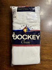 Vintage 1996 USA Made Jockey Classic Inverted Y Front Fly Brief 3 Pack Size 38