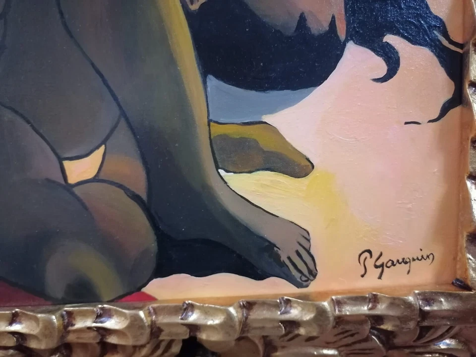 Pintura al óleo Pual Gauguin Foto 2 de 4