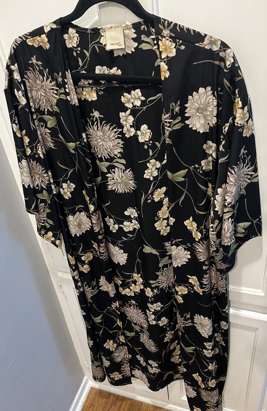 Irene’s Story Silky Floral Duster Kimono Similar To Free People