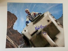 MICHAEL BYRNE In Person Signed Autograph 28x35cm Indiana Jones