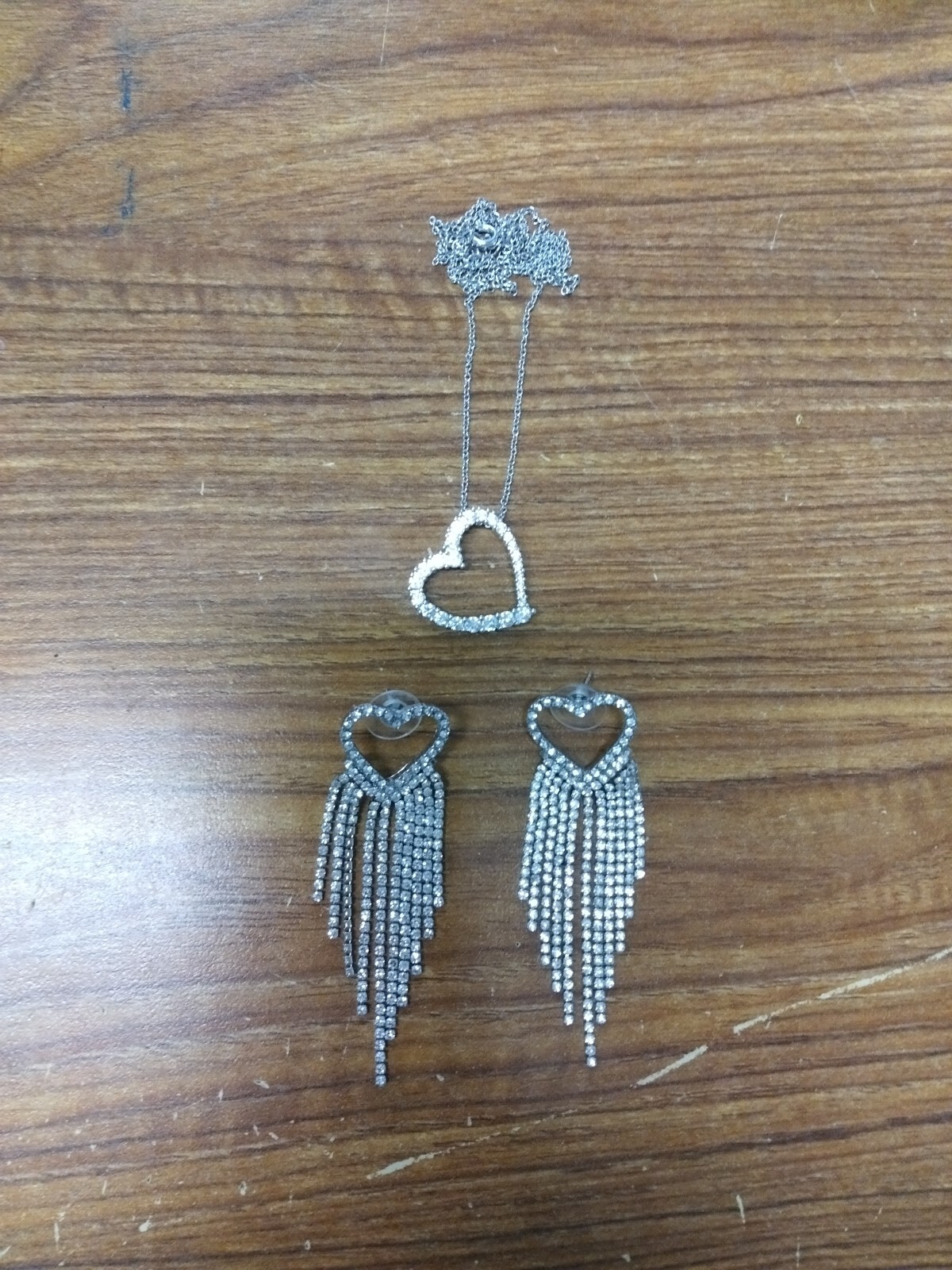 Earring and Necklace Matching Jewelry Set-image