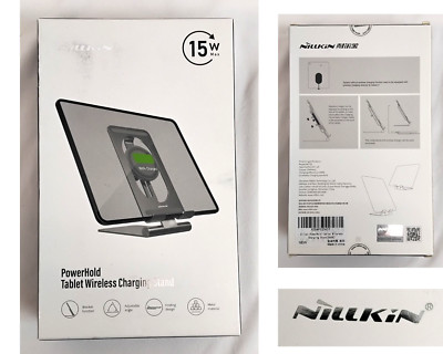 Nillkin PowerHold Tablet Wireless Charging Stand 15w NKT01 NIB #W4000