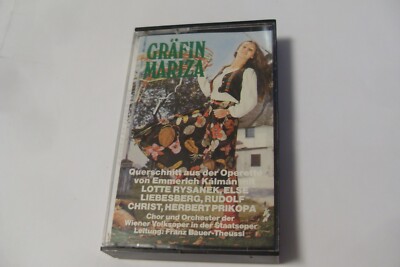 gräfin mariza kalman wiener volksoper  MC-Musikkassette-Tape-Music Cassette