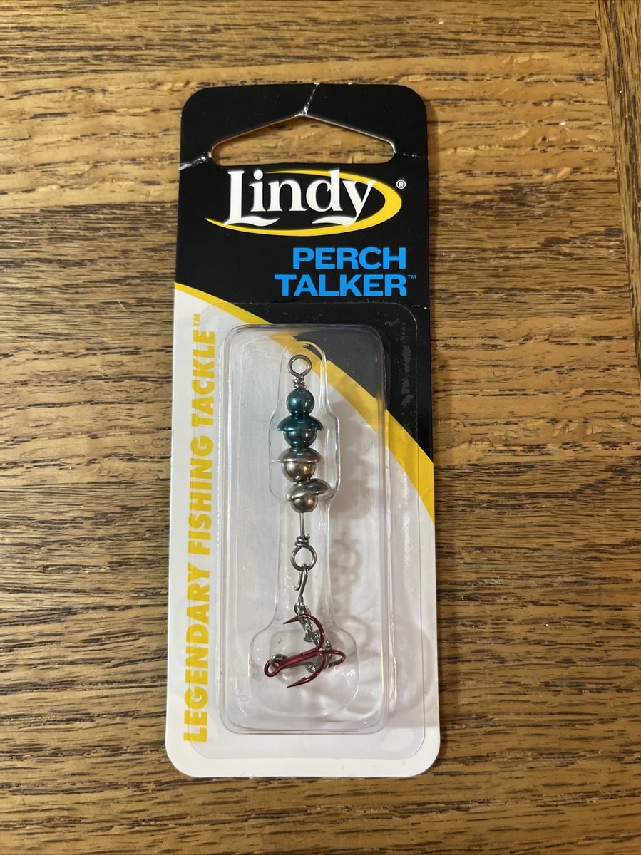Lindy LPTKM06 Perch Talker - Esca Artificiale Con Dischi In Ottone Per Pesce Persico, Luccio E Trota