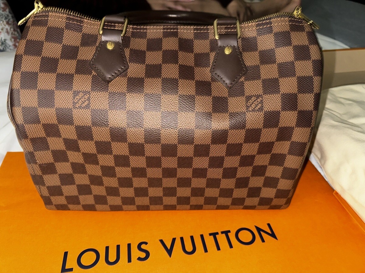 Louis Vuitton Speedy Shoulder Bag 30 Brown Canvas for sale Louis Vuitton Speedy Shoulder Bag 30 Brown Canvas for sale