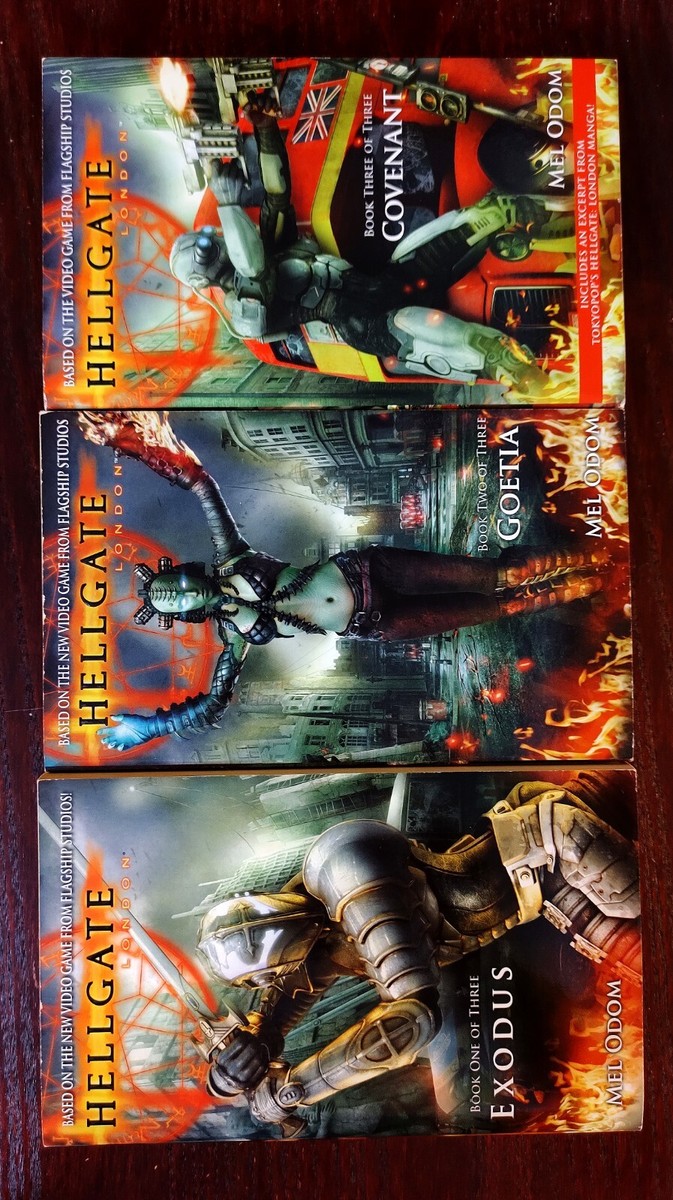 HELLGATE LONDON Trilogy • By Mel Odom • COMPLETE SET — (Video Game