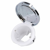 Chrom Outdoor Cockpit Spiegel Duschset Schlauchkopf Boot Wohnmobil