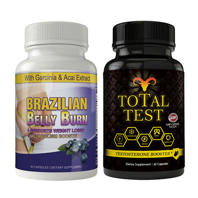 Brazilian Belly Weight Management & Vitality Stamina Support Antioxidant 60 Caps