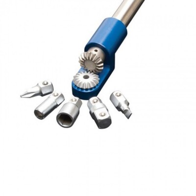 Motion Pro 90 Degree Hex Driver Carb Carburetor Tool w/Bits 1/4