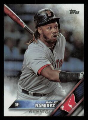 2016 Topps Rainbow Foil Hanley Ramirez Boston Red Sox #321