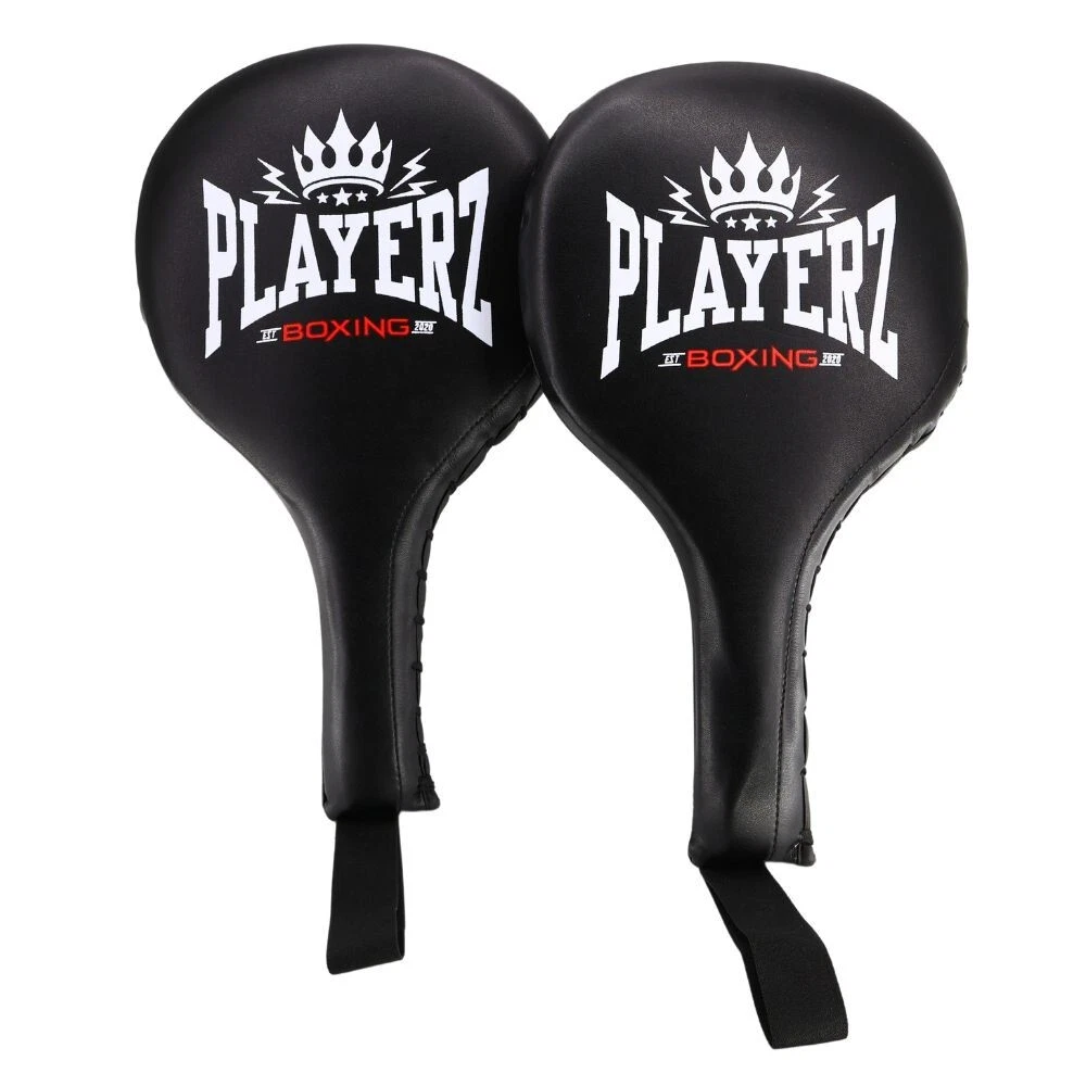 Playerz Boxing Focus Punch Paddle MMA Strike Mitts Coaching Pads Training Mitts