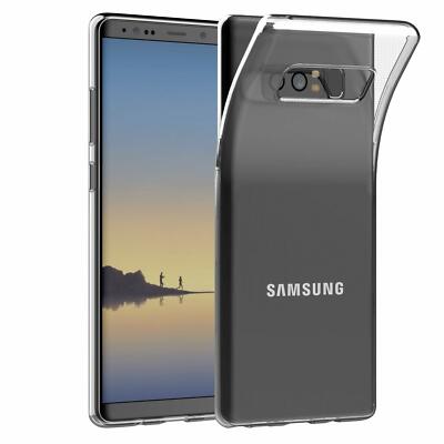 Clear TPU Cover Case For Samsung Galaxy Note 8
