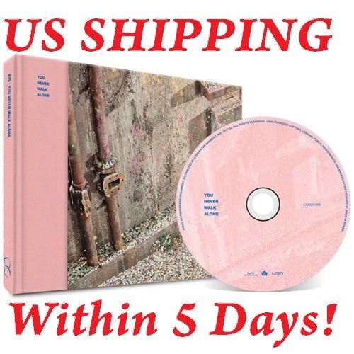 *US SHIPPING BTS[WINGS:YOU NEVER WALK ALONE] RIGHT CD+etc+Tracking