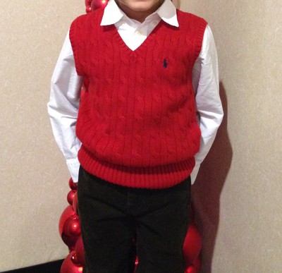 polo pullover vest