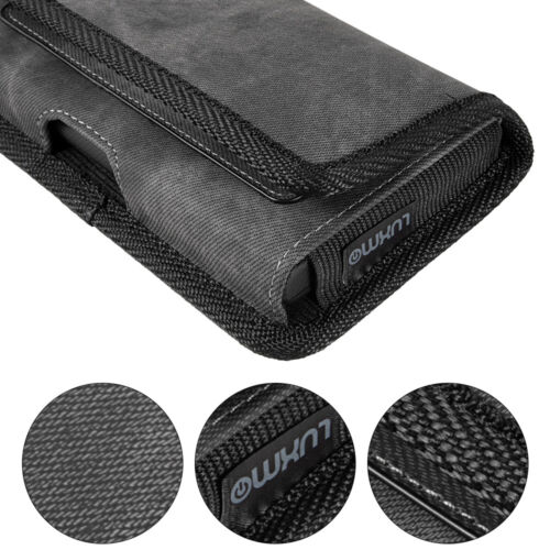 7 in x 4inch Extra Large Pouch Belt Clip Leather Holster Carrying Case for Phone - Picture 49 of 49