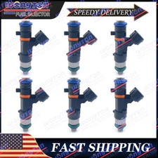 6x Upgrade Bos* EV14 Fuel Injectors For Nissan Maxima Altima Quest 350Z 3.5L