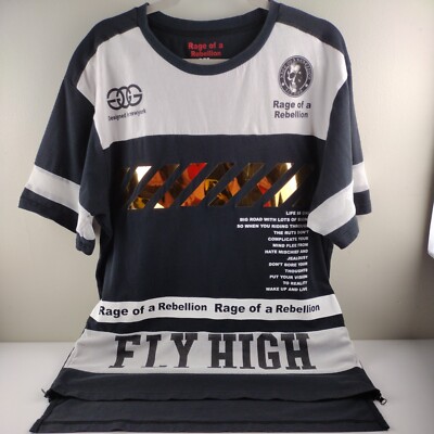 Rage Of A Rebellion Shirt Men's Size XL Street Wear Fashion