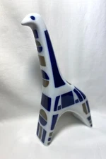 Vintage Rare Sargadelos Porcelain Giraffe, Spain 1980s