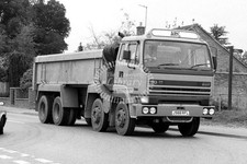 PHOTO AMEY ROADSTONE LEYLAND DAF 80 - 8 WHEEL TIPPER J988 RFL  - PM Photography