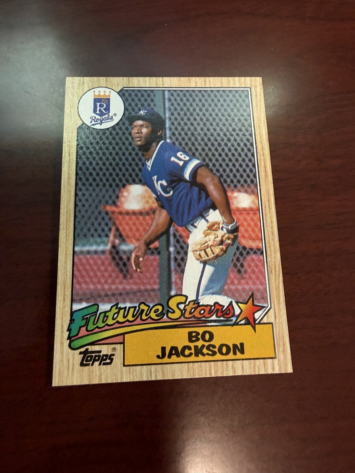 1987 Topps #170 Bo Jackson Rookie Card.