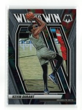 KEVIN DURANT #1 2020-21 PANINI MOSAIC NETS WILL TO WIN
