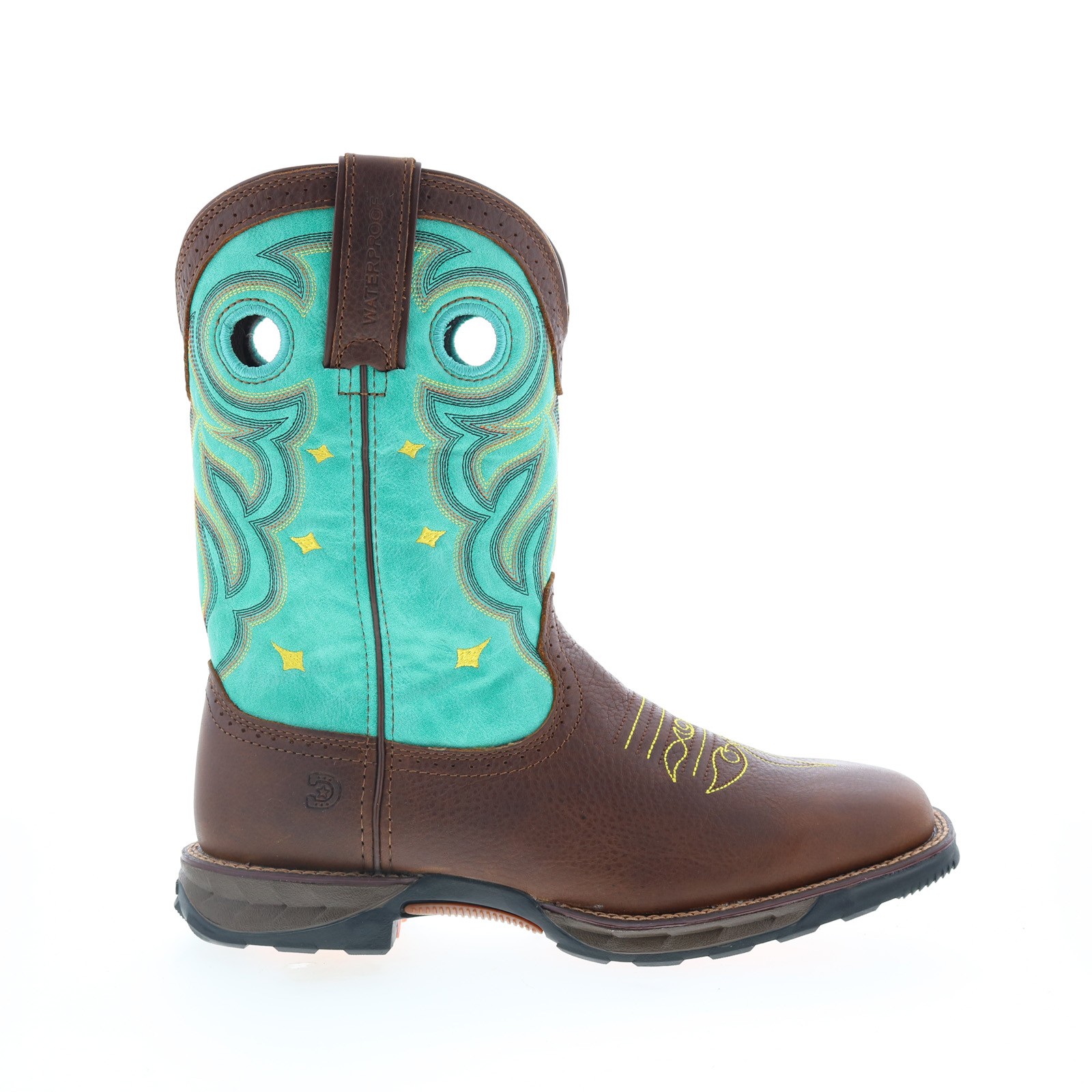 Durango Maverick Waterproof DRD0419 Womens Brown Leather Western Boots 8 25190₽