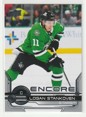24 25 Upper Deck Extended Encore Logan Stankoven #E-10 Dallas Stars Rookie 