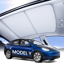 Zanch Tesla Model Y Sunshade Roof [2025 Cooling Tech, Y 2020-2025, Grey 