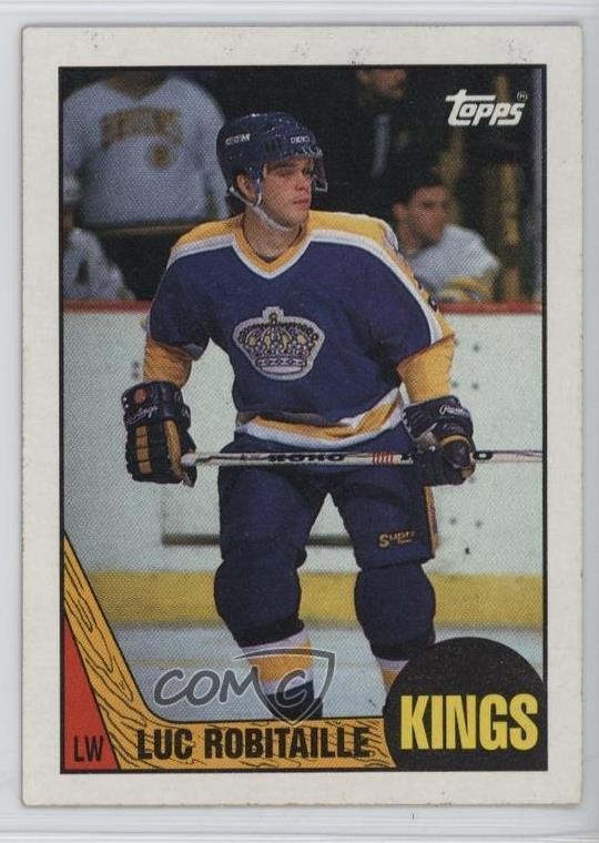 1987-88 Topps Luc Robitaille #42 HOF 17wy