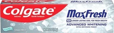 (Free Duty Tax) Colgate MaxFresh Advanced Whitening Toothpaste for Bad Breat