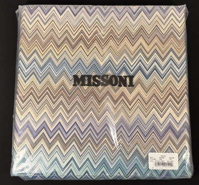 MISSONI MILANO KING John New Duvet Chevron Multicolor Italy Multicolor
